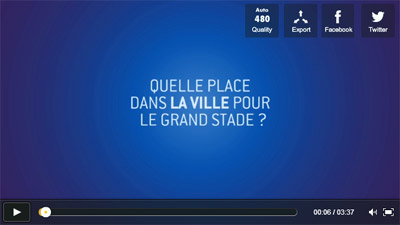Quelle place dans la ville pour le grand stade ?