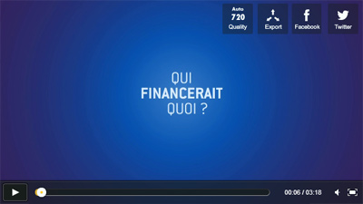 Qui financerait quoi ?
