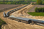 Projets de canalisations de transport de gaz naturel Arc Lyonnais et Val de Sa&ocirc;ne
