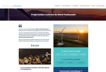 Projet éolien Collines du Nord Toulousain