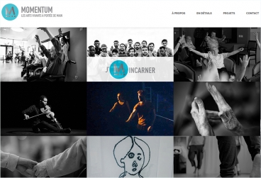 Momentum arts vivants