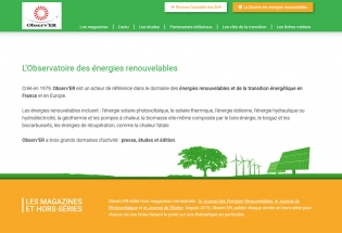 Observatoire des énergies renouvelables