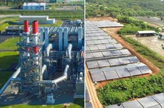 Centrale hybride en Guyane