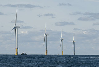 parc pilote d'éoliennes