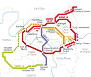 Réseau transport Grand Paris